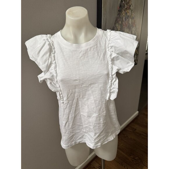 Lot of 2 Nation White Tops Size Medium - Picture 4 of 7
